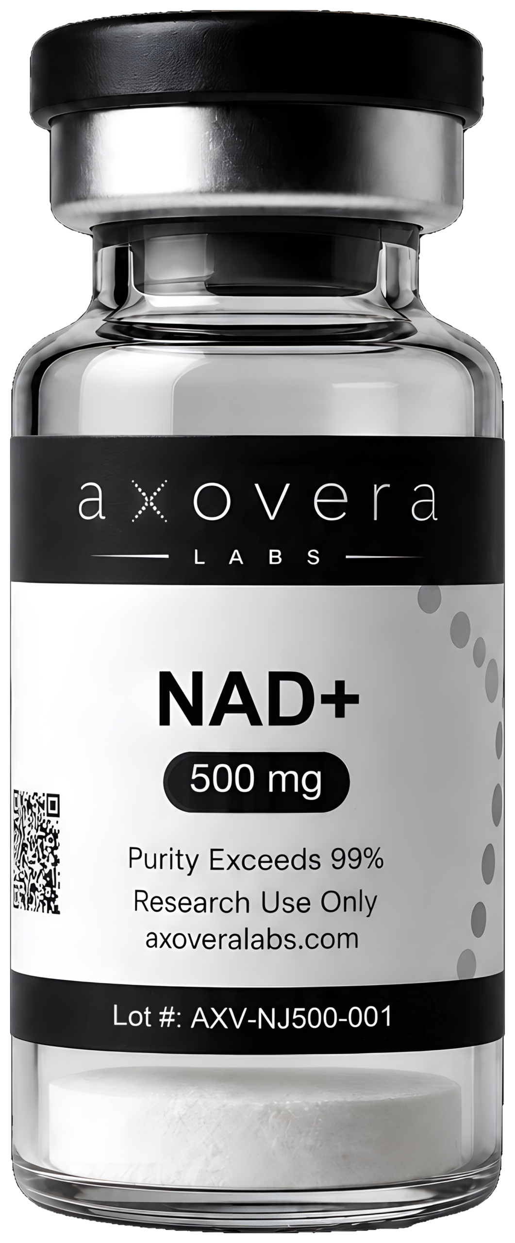 NAD+ 500 mg research vial